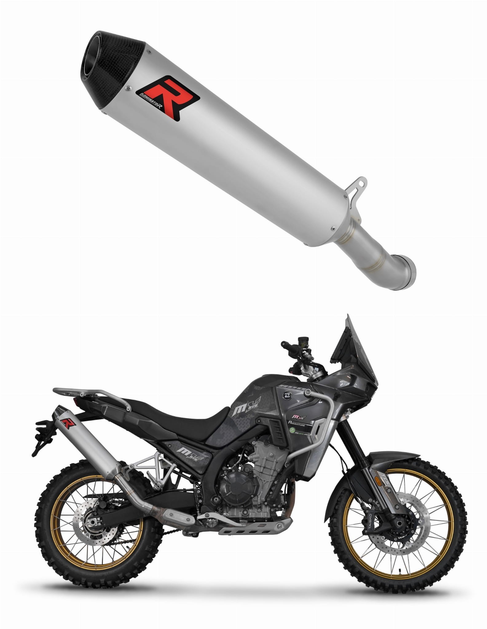 Terminale Scarico DOMINATOR Per RZR PRO XP 1000 2020-2023 - Foto 13