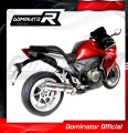 VFR 1200 F EXHAUST Honda Muffler Auspuff Sportauspuff Silencer Echappement Silencieux Scarico Scarichi Escape Wydech Tłumik ROUND 2010 - 2018 Dominator 2