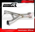 decat mid muffler DOMINATOR Mid Pipe fits to Z1000 2017  2019