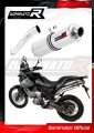 scarico silenziatore DOMINATOR rotondo adatto alla moto Yamaha XT 660 Z TENERE 2008 - 2016