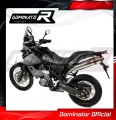 scarico silenziatore DOMINATOR rotondo adatto alla moto Yamaha XT 660 Z TENERE 2008 - 2016 3