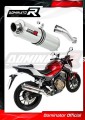 exhaust muffler DOMINATOR ROUND fits to Honda CB 500 F 2016  2019