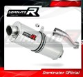 scarico silenziatore DOMINATOR ovale adatto alla moto Honda CB 500 F 2016 - 2019 2