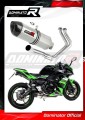 impianto di scarico completo con silenziatore DOMINATOR Full System HP1 adatto alla moto Kawasaki NINJA 650 2017 - 2022