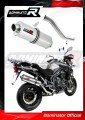scarico silenziatore DOMINATOR ovale adatto alla moto Triumph TIGER EXPLORER 1200 2012 - 2015
