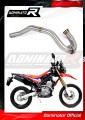 CRF 250 Rally Exhaust Header Head pipe Linkpipe Downpipe Kolano without PowerBomb 2017 - 2019 DOMINATOR