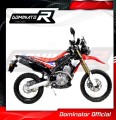 CRF 250 Rally Exhaust Header Head pipe Linkpipe Downpipe Kolano without PowerBomb 2017 - 2019 DOMINATOR 2
