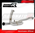 decat mid muffler DOMINATOR Mid Pipe fits to DL 1000 VStrom 2017  2020
