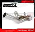 decat silenziatore centrale DOMINATOR Mid Pipe adatto alla moto GSXR 1000 K9 L0-L1 2009 - 2011