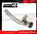 decat silenziatore centrale DOMINATOR Mid Pipe adatto alla moto GSXR 1000 K9 L0-L1 2009 - 2011 2