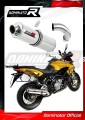 scarico silenziatore DOMINATOR rotondo adatto alla moto Aprilia ETV 1200 Caponord 2013 - 2016