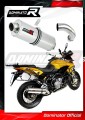 scarico silenziatore DOMINATOR ovale adatto alla moto Aprilia ETV 1200 Caponord 2013 - 2016