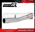 decat mid muffler DOMINATOR Mid Pipe fits to Ninja H2 SX 2018  2020