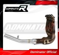 decat silenziatore centrale DOMINATOR Mid Pipe adatto alla moto Ninja H2 SX 2018 - 2020 6