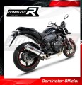 exhaust muffler DOMINATOR homologated road legal ROUND fits to CB 600F HORNET 2007  2013 2
