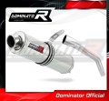 exhaust muffler DOMINATOR ROUND fits to Triumph TIGER 800 XC XR 2011  2014 3