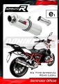 R1200RS EXHAUST BMW Homologated EC Type approval  Street legal Approval Certificate Muffler Auspuff Sportauspuff Silencer Echappement Silencieux Scarico Scarichi Escape Wydech Tłumik ROUND 2015 - 2018 Dominator