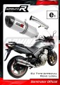 CBF 600 Exhaust HONDA Homologated EC Type approval  Street legal Approval Certificate Muffler Auspuff Sportauspuff Silencer Echappement Silencieux Scarico Scarichi Escape Wydech Tłumik HP1 2008 - 2013 Dominator