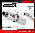 scarico silenziatore DOMINATOR omologato rotondo adatto alla moto CBR 600 F 2011 - 2015