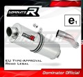 exhaust muffler DOMINATOR homologated road legal OVAL fits to CBR 600 F 2011  2015