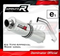 scarico silenziatore DOMINATOR omologato rotondo adatto alla moto F750GS 2016 - 2020
