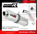 scarico silenziatore DOMINATOR omologato OVAL adatto alla moto F750GS 2016 - 2020