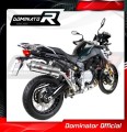 exhaust muffler DOMINATOR homologated road legal OVAL fits to F850GS Adventure 2016  2020 3