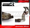 scarico silenziatore DOMINATOR HP3 adatto alla moto Yamaha MT 09 2017 - 2020 2