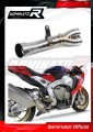 decat silenziatore centrale DOMINATOR Mid Pipe adatto alla moto CBR 1000RR 2017 - 2024