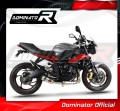 exhaust muffler DOMINATOR GP fits to Triumph STREET TRIPLE 675 R / S / RS 2013  2016 4