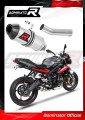 scarico silenziatore DOMINATOR HP3 adatto alla moto Triumph STREET TRIPLE 675 R / S / RS 2013 - 2016