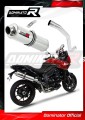 scarico silenziatore DOMINATOR rotondo adatto alla moto Triumph TIGER SPORT 1050 2013 - 2015