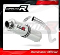 scarico silenziatore DOMINATOR rotondo adatto alla moto Triumph TIGER SPORT 1050 2013 - 2015 2