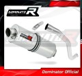 scarico silenziatore DOMINATOR ovale adatto alla moto Triumph TIGER SPORT 1050 2016 - 2020 2