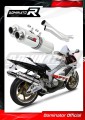 scarico silenziatore DOMINATOR rotondo adatto alla moto Honda VTR 1000 SP1 1998 - 2001
