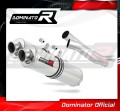 scarico silenziatore DOMINATOR rotondo adatto alla moto Honda VTR 1000 SP1 1998 - 2001 5