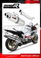 scarico silenziatore DOMINATOR ovale adatto alla moto Honda VTR 1000 SP1 1998 - 2001