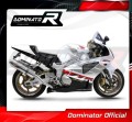 scarico silenziatore DOMINATOR ovale adatto alla moto Honda VTR 1000 SP1 1998 - 2001 4