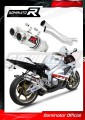 scarico silenziatore DOMINATOR GP1 adatto alla moto Honda VTR 1000 SP1 1998 - 2001