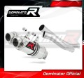 scarico silenziatore DOMINATOR GP1 adatto alla moto Honda VTR 1000 SP1 1998 - 2001 2
