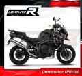 Tiger Explorer 1200 XR XRx XRT XC XCx XCA EXHAUST Triumph Muffler Auspuff Sportauspuff Silencer Echappement Silencieux Scarico Scarichi Escape Wydech Tłumik ROUND 2016 - 2017 DOMINATOR 3