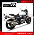 scarico silenziatore DOMINATOR rotondo adatto alla moto Yamaha XJR 1300 2007 - 2016 3