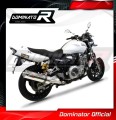 scarico silenziatore DOMINATOR ovale adatto alla moto Yamaha XJR 1300 2007 - 2016 3