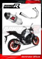 impianto di scarico completo con silenziatore DOMINATOR Full System HP3 adatto alla moto Yamaha MT 03 2017 - 2019