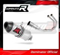 impianto di scarico completo con silenziatore DOMINATOR Full System HP3 adatto alla moto Yamaha MT 03 2017 - 2019 2