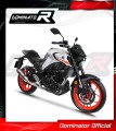 impianto di scarico completo con silenziatore DOMINATOR Full System HP3 adatto alla moto Yamaha MT 03 2017 - 2019 5