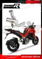 decat silenziatore centrale DOMINATOR Mid Pipe adatto alla moto Multistrada 1260 / 1260 S 2018 - 2020