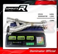 decat mid muffler DOMINATOR Mid Pipe fits to Z 1000 SX 2014  2016 9