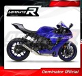 decat tłumik środkowy DOMINATOR GP3 Mid Pipe pasujący do motocykla YZF R1 1000 RN49 2017 - 2019 4