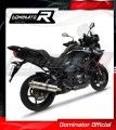 scarico silenziatore DOMINATOR omologato rotondo adatto alla moto VERSYS 1000 2019 - 2024 3